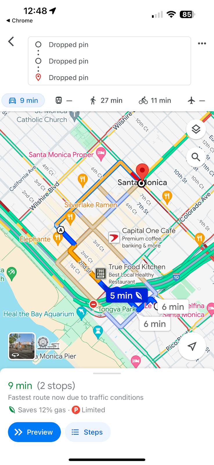 Route entire trip