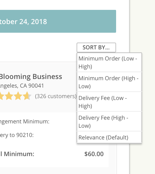 Sending Florist to Florist Orders