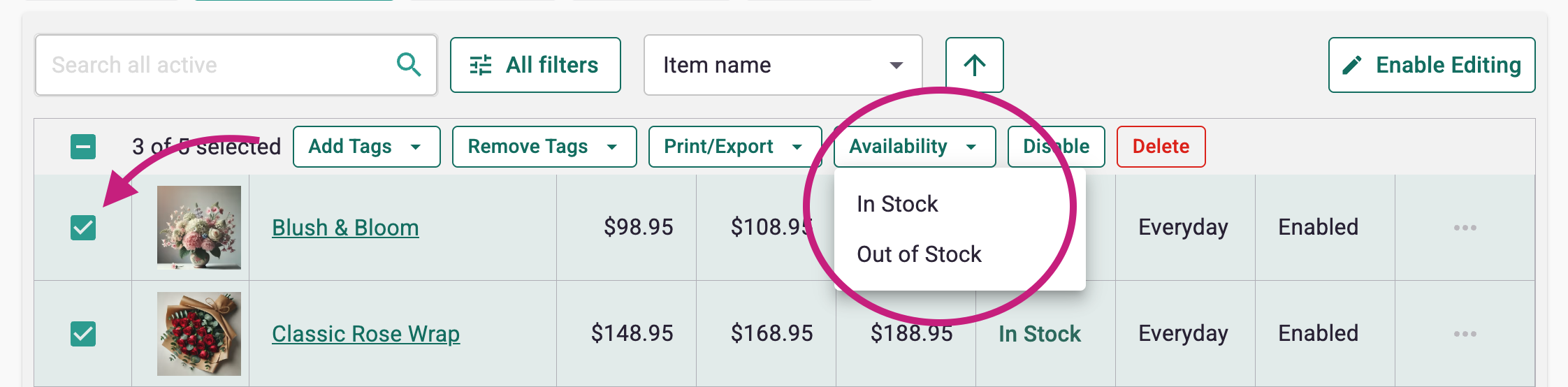 How to Use Basic Inventory Control